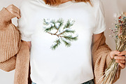 Cozy White Christmas Clipart, an Illustration by Canvas Craft (Thumbnail 6 of 8)