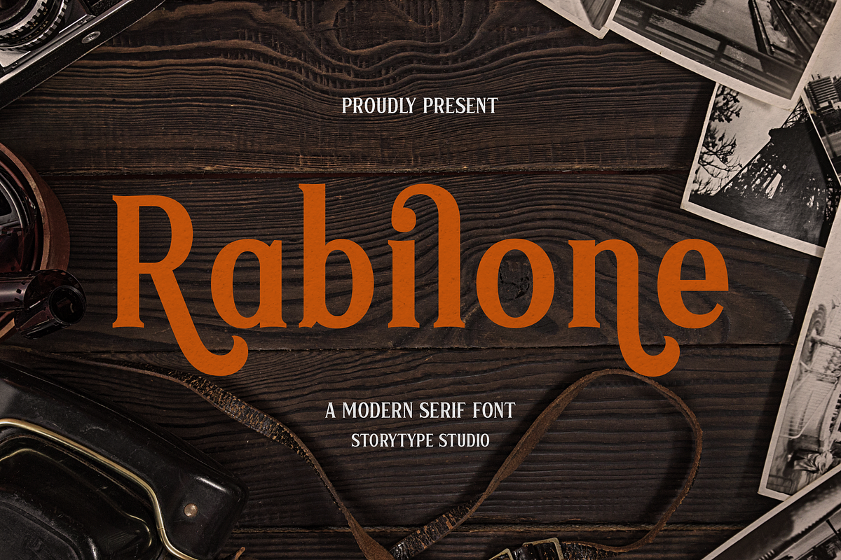 Rabilone A Modern Serif Font, a Serif Font by Storytype Studio (Photo 1 of 15)