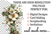 Easter Floral Cross Clipart, an Illustration by Daily.Designs (Thumbnail 2 of 8)