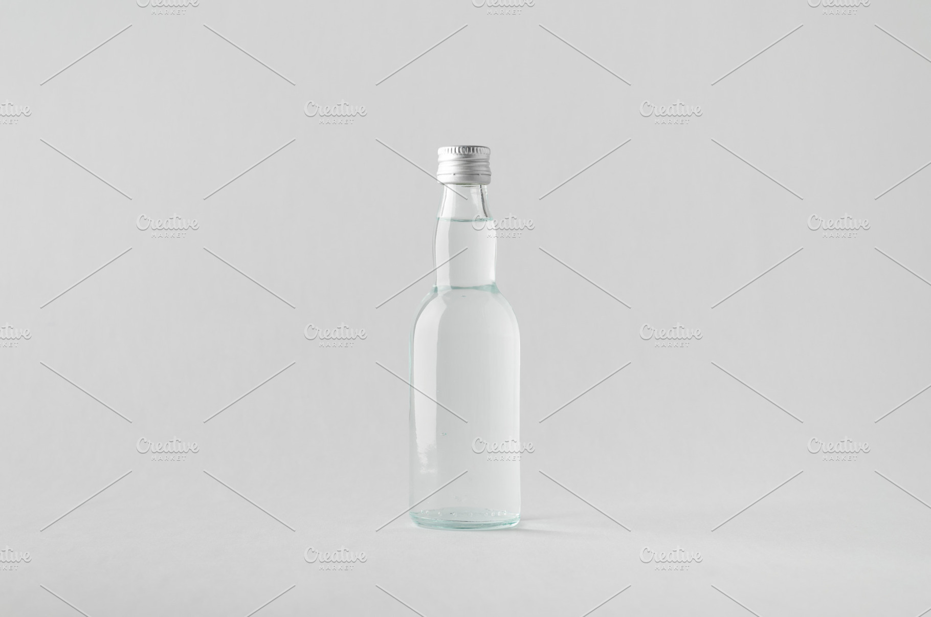 Miniature spirits liquor mockup JPEG, a Food & Drink Photo by Shablon