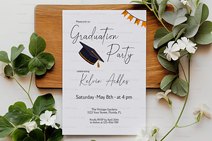 4x6 Card Mockup Invitation Card Mock