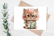 Quirky Cat Mom Retro Glasses Clipart, a Seasonal Illustration by Canvas Craft (Thumbnail 6 of 7)