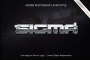 14 Realistic 3D Chrome Text Effect, a Layer Style Add-On by Anomali Creatype (Thumbnail 4 of 14)