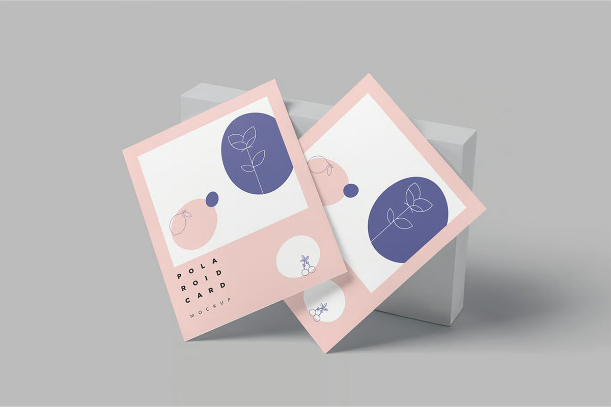 Beautiful Polaroid Mockup, an Advertising Mockup by megostudi0 (Photo 6 of 7)
