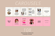 Instagram Carousel Templates | CANVA, a Social Media Template by Bonumo (Thumbnail 2 of 14)