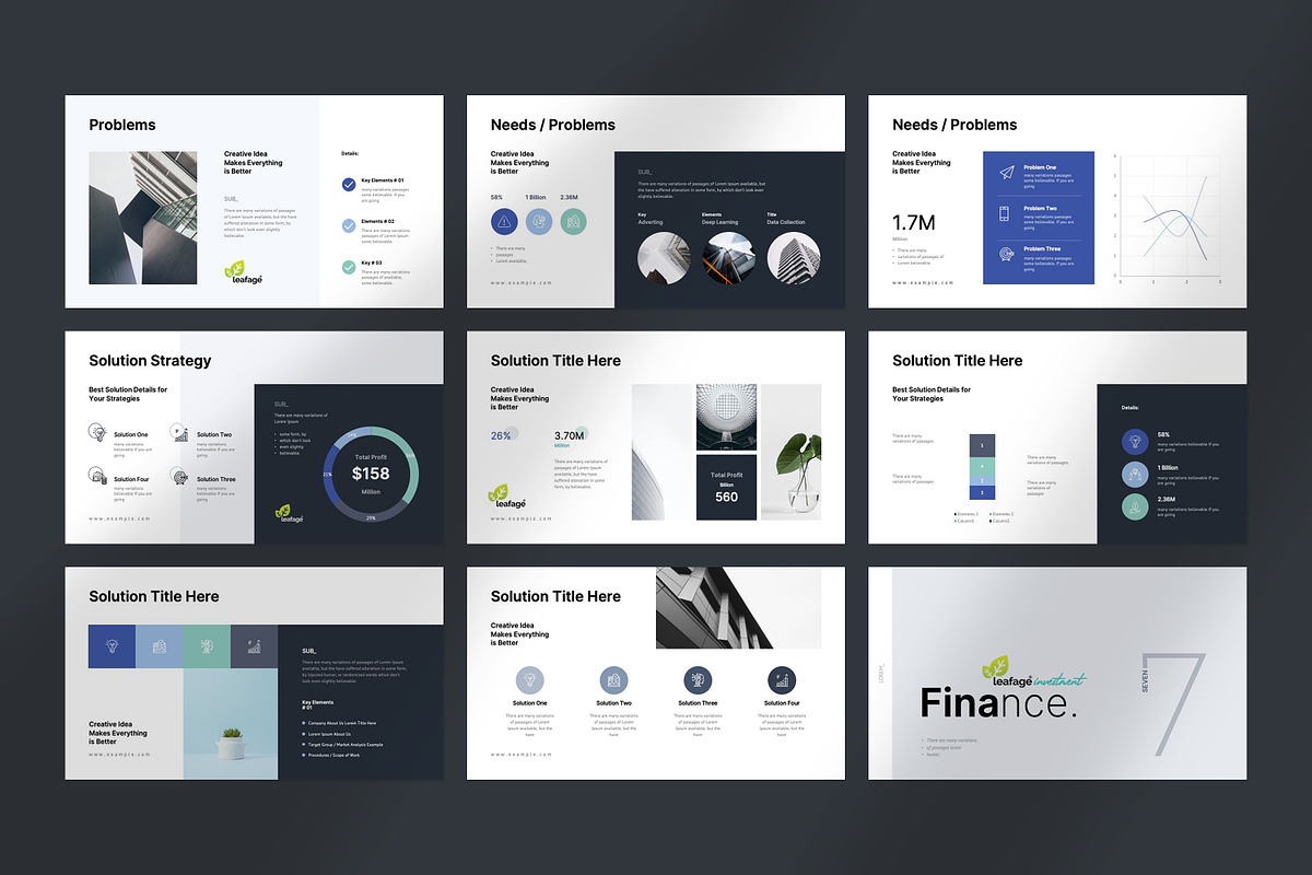 Pitch Deck Presentation Template, a Presentation Template by GoldenPixelStudio (Photo 18 of 24)