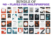 40 Editable Flyer Templates, a Flyer Template by Crox Studio | Digital (Thumbnail 4 of 4)