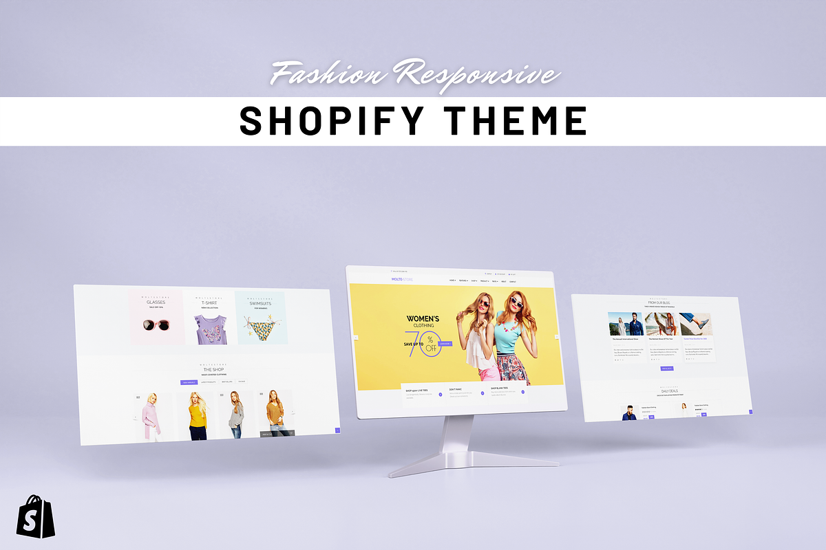 Modern Fashion Shopify Theme, a Templates & Theme by Kay Designs (Photo 3 of 8)