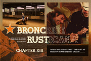 Gravebone Western Style Font, a Sans Serif Font by Vadovastd (Thumbnail 4 of 7)