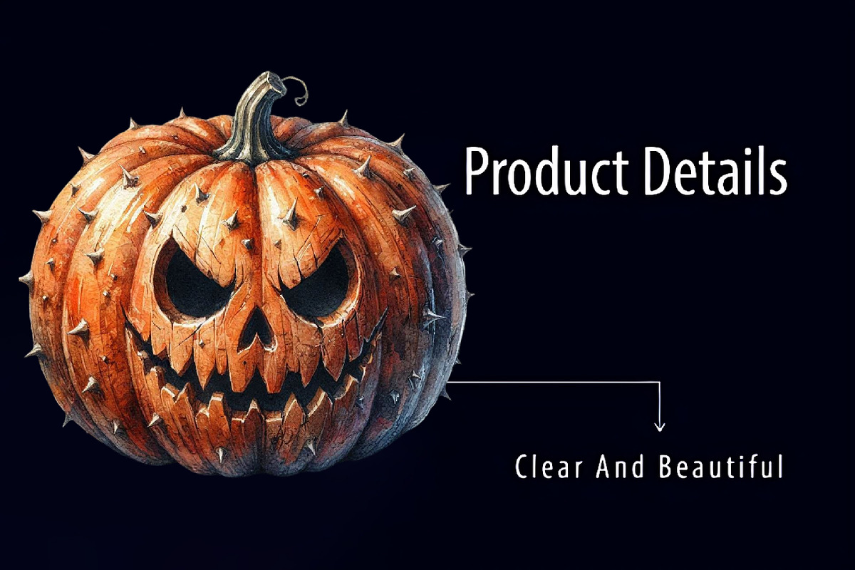 Quirky Pumpkins PNG Clipart, a Seasonal Illustration by RobertsArt (Photo 5 of 7)