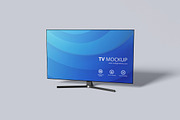 Smart TV Screen Mockup Set, a Wearable Device Mockup by Gatamotion (Thumbnail 2 of 5)
