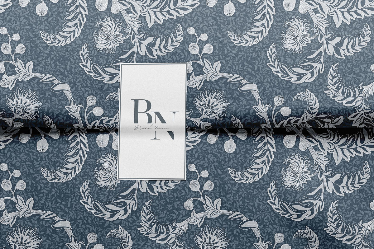 Silver Fern  Serenade Pattern, a Pattern Graphic by MouseGrey (Photo 2 of 13)