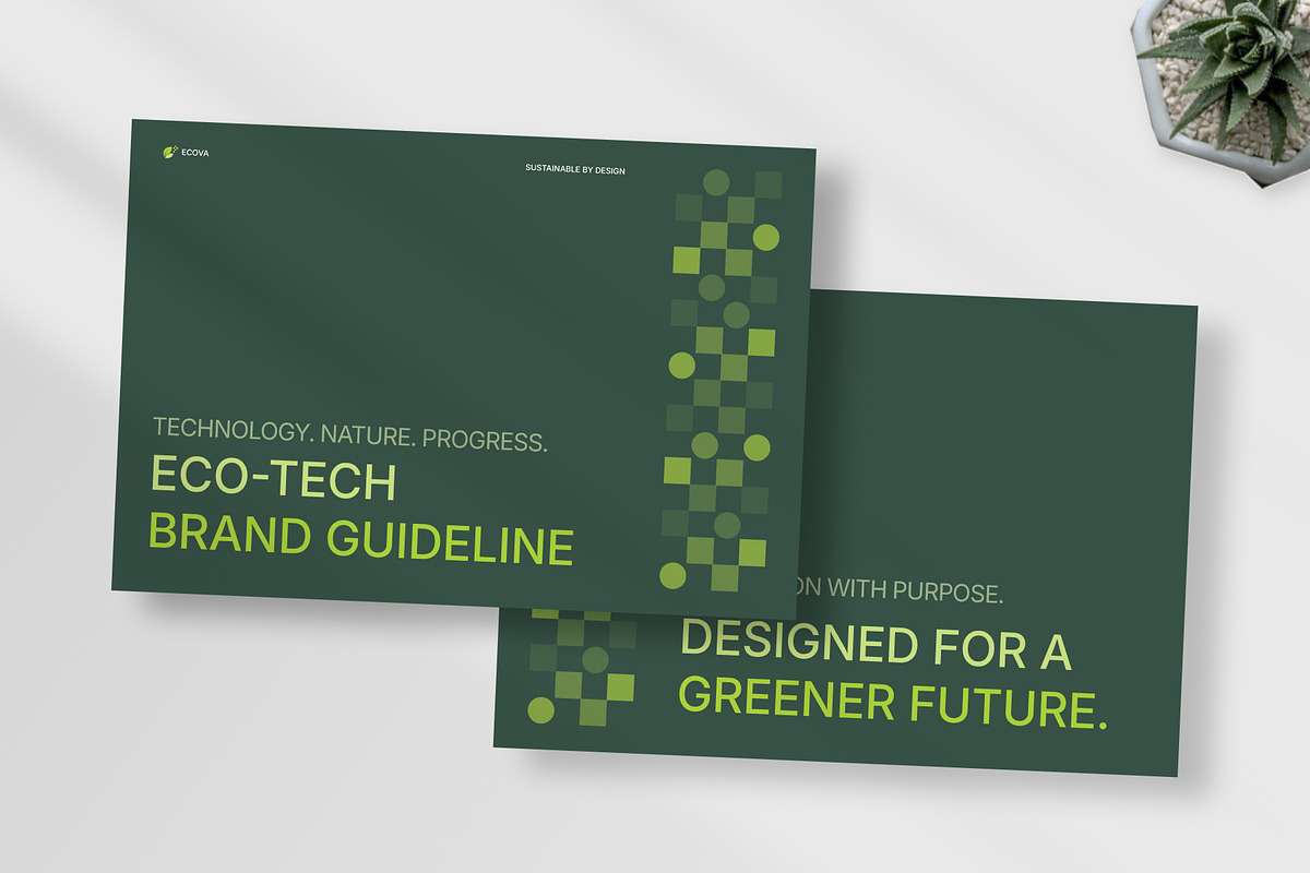 Eco Digital Brand Guideline, a Magazine Template by trabaskriya (Photo 7 of 7)