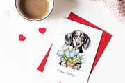 Festive dogs bundle, an Animal Illustration by TheCuteShop (Thumbnail 19 of 33)