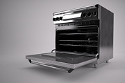 36 inch gas range cooker, a Furniture 3D Model by kjpargeterimages (Thumbnail 2 of 12)