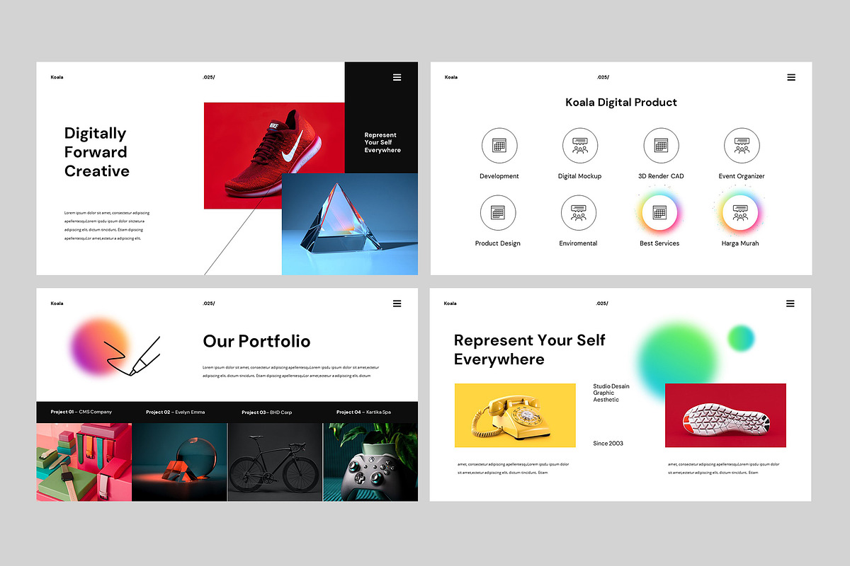 KOALA - Business Powerpoint Template, a Presentation Template by rgbryand
