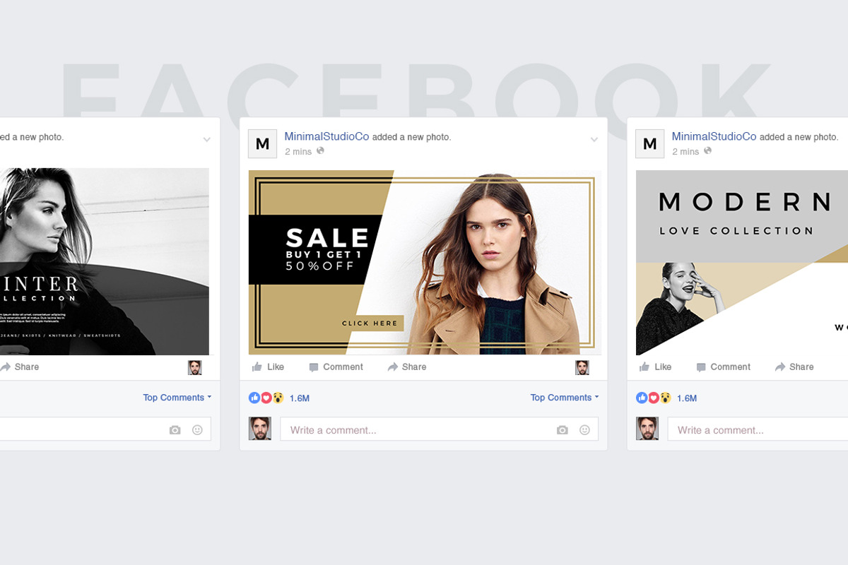 Stylish - 100 Social Media Templates, a Social Media Template by MinimalStudioCo (Photo 4 of 19)