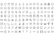 Thin Line Icon Set, an Outline Icon by Iconify (Thumbnail 2 of 3)