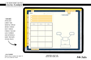 Navy Digital Planner for Goodnotes, a Stationery Template by Bella+Sophia Creative (Thumbnail 4 of 6)
