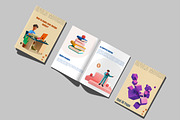 A4 Magazine Mockup, a Print Template by rahmatmoscae (Thumbnail 16 of 16)