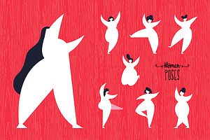 Women Poses Set