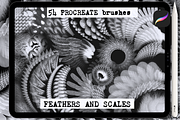 Animals KIT PROCREATE X5, a Brush Add-On by Graphics Resources (Thumbnail 1 of 8)