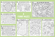 Woodland fairy coloring games, an Education Illustration by Lexi Claus (Thumbnail 3 of 17)