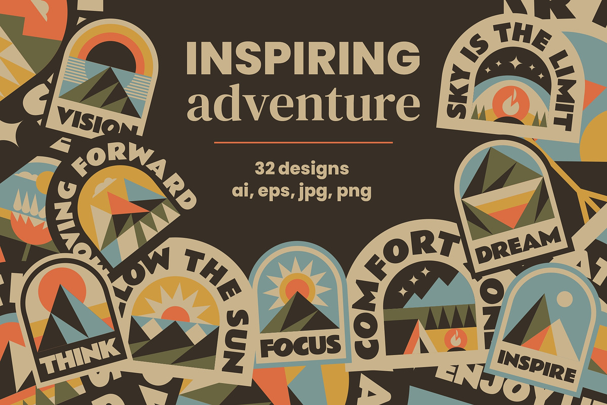 60%OFF | ALL Adventure Badge Packs, an Illustration by Firowerk (Photo 10 of 13)