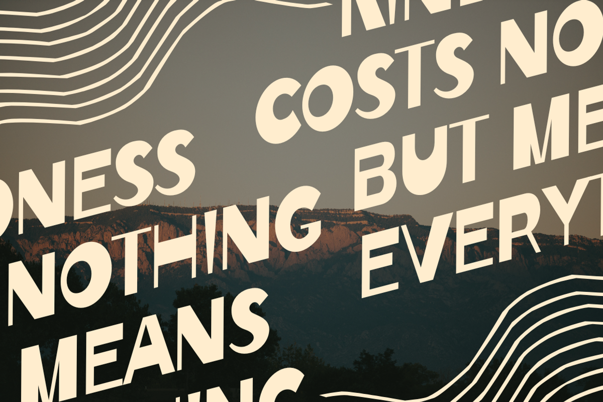 Kopluck Sans - Fun Display Font, a Sans Serif Font by Sronstudio (Photo 7 of 13)