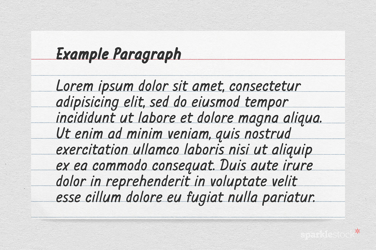 Grail Freehand Font, a Handwritten Font by SparkleStock (Photo 7 of 7)