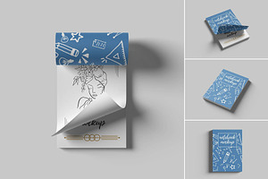 Paper Notebook Mockup, an Advertising Mockup by Se٧enStudio