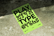 GF Maniac - Weird Display Font, a Handwritten Font by GroovyFontCo (Thumbnail 5 of 7)