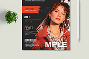 Fashion Magazine Cover Template, a Magazine Template by MightyDesign (Thumbnail 3 of 8)