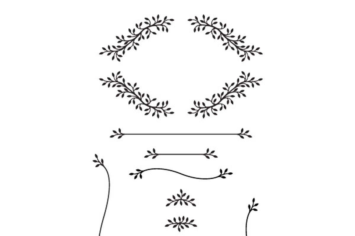 Floral Vector Pack 4 preview 2