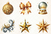 Christmas Glitter and Shimmer, an Illustration by DreamCafeArt (Thumbnail 3 of 8)