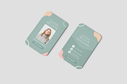 Vertical Business Card Mockup, a Product Mockup by MrLetters (Thumbnail 5 of 5)