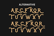Emsix Champ - Vintage Retro Font, a Slab Serif Font by Viswal Studio (Thumbnail 9 of 12)