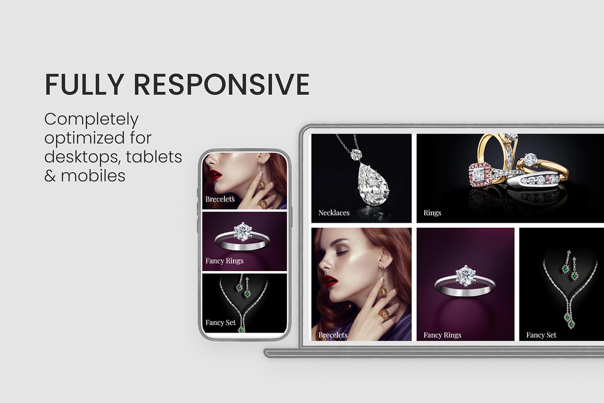 Luxe Jewelry Shop - WordPress Theme, a WordPress Template by Pixflow (Photo 4 of 11)
