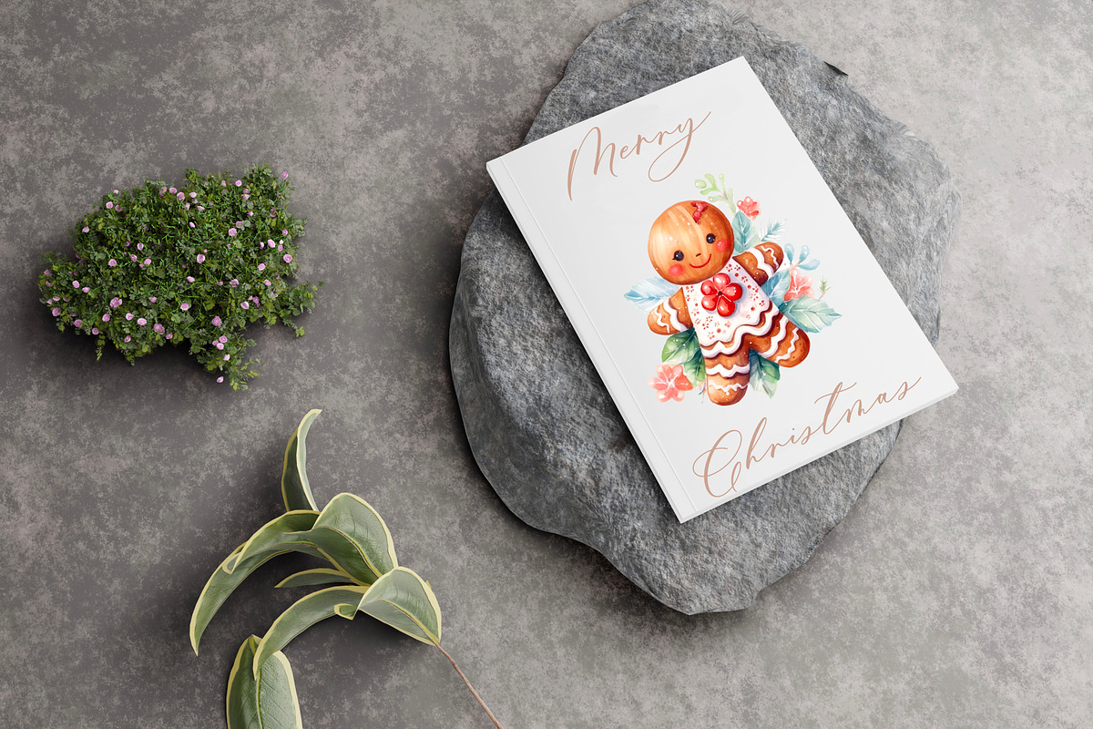 Christmas fair watercolor clipart, a Decorative Illustration by Hello My Print (Photo 7 of 10)