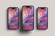 iPhone 14 Pro Mockup, an iPhone Mockup by graphicpages (Thumbnail 15 of 18)