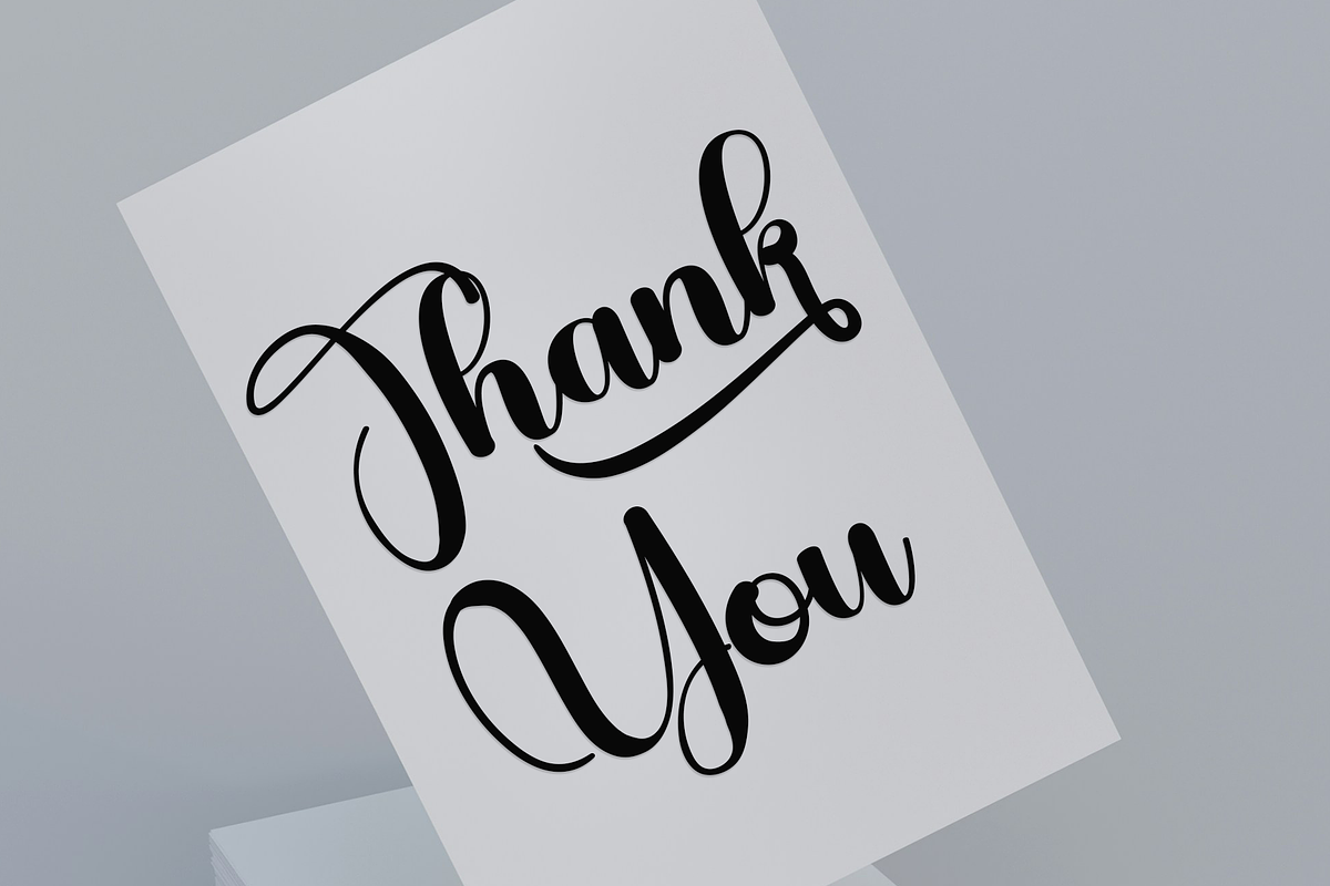 Thanksgiving, a Handwritten Font by FreshTypeINK (Photo 6 of 8)