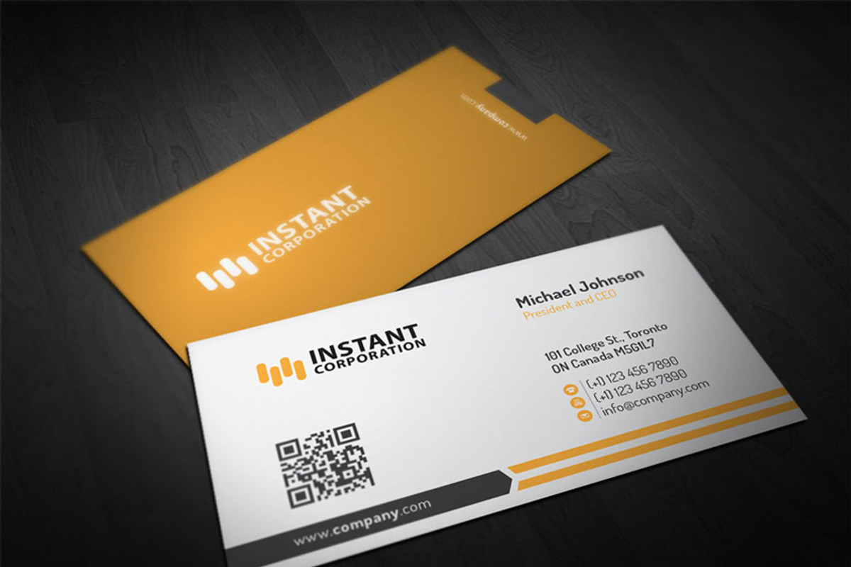 Corporate Business Card 25, a Business Card Template by RQ Designs (Photo 4 of 4)