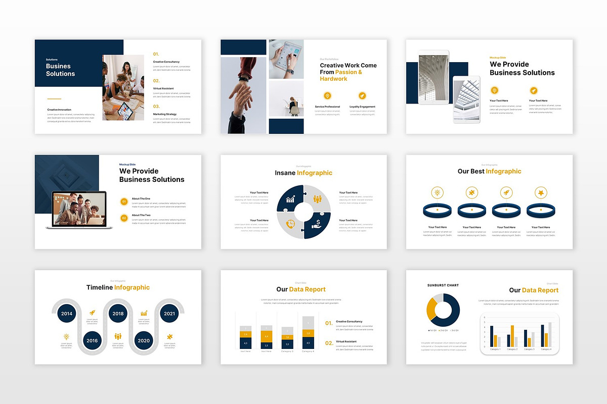Project Proposal Powerpoint Template, a Presentation Template by BumbleGraph Studio (Photo 3 of 5)
