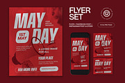 May Day Flyer, a Flyer Template by graphicook (Thumbnail 1 of 3)