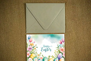 Easter Greeting Card | Printable 7x5, a Card Template by Print Haven (Thumbnail 2 of 4)