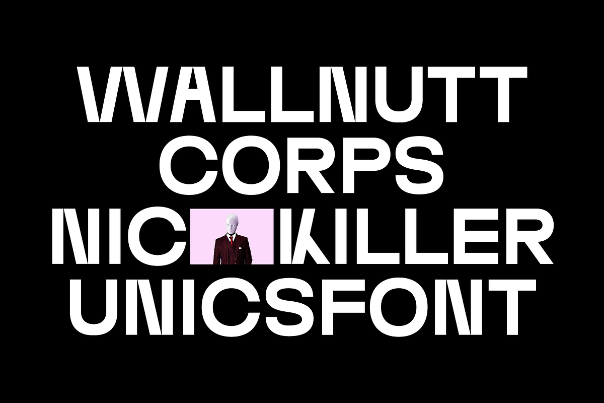 Wallnutt Corps (6 Weights), a Font by Here  FF (Photo 2 of 28)