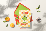 Groovy Christmas | Cliparts, a Seasonal Illustration by Felizabeth Design (Thumbnail 8 of 9)