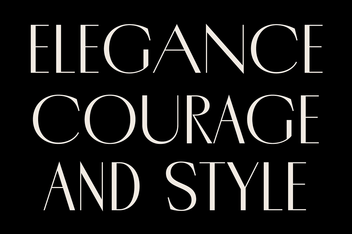 Porte — Elegant Display Font, a Sans Serif Font by Eugene Tantsurin (Photo 8 of 15)