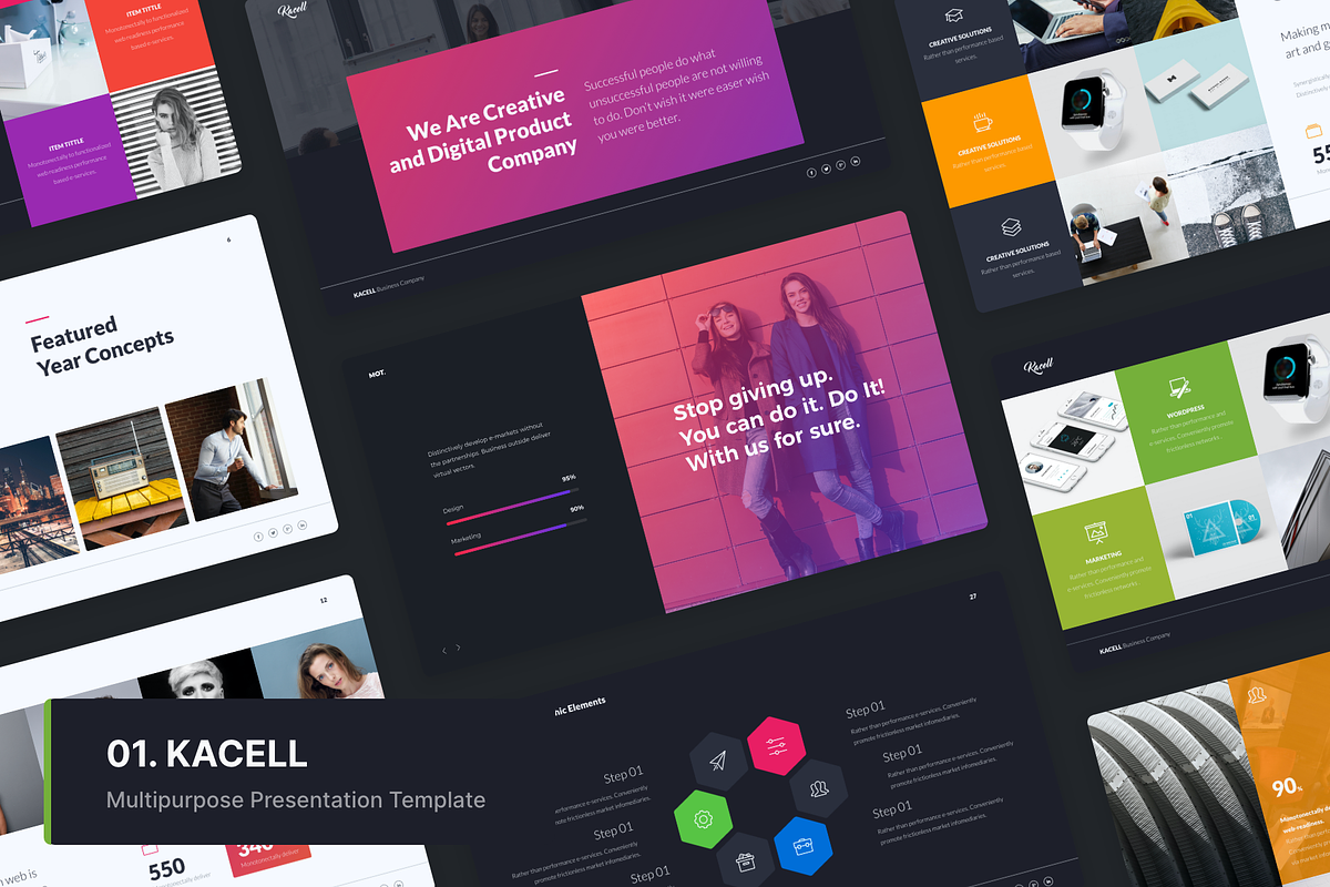 UDEA HUGE BUNDLE 10 IN 1, a Presentation Template by UDEA Store (Photo 8 of 17)