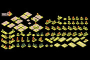 Vector isometric world map elements, an Object Illustration by tele52 (Thumbnail 37 of 39)